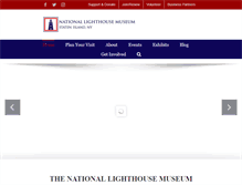 Tablet Screenshot of lighthousemuseum.org